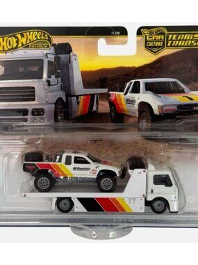 HOT WHEELS PREMIUM FLEET STREET+ TOYOTA OFF ROAD TRUCK TEAM TRANSPORT #71